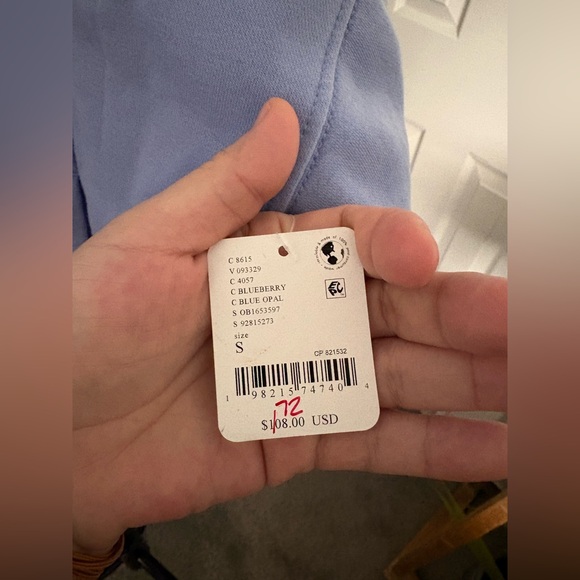 NWT FREE PEOPLE MOVEMENT Sprint To The Finish Hoodie | Blueberry MSRP $108 S - Picture 10 of 12